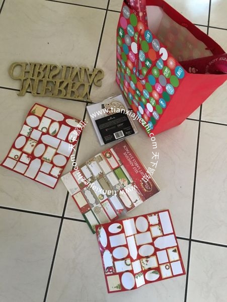 圣诞礼物包装纸，gift labels等一堆出售 OurAu - 澳洲华人社区 - ourau.com